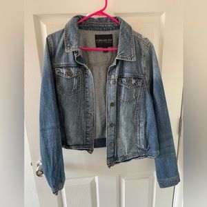 Forever 21+ Jean Jacket 2X